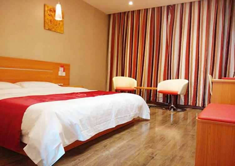 Thank Inn Chain Hotel Shanxi Shangluo Shanyang Nanxin Street Exterior foto